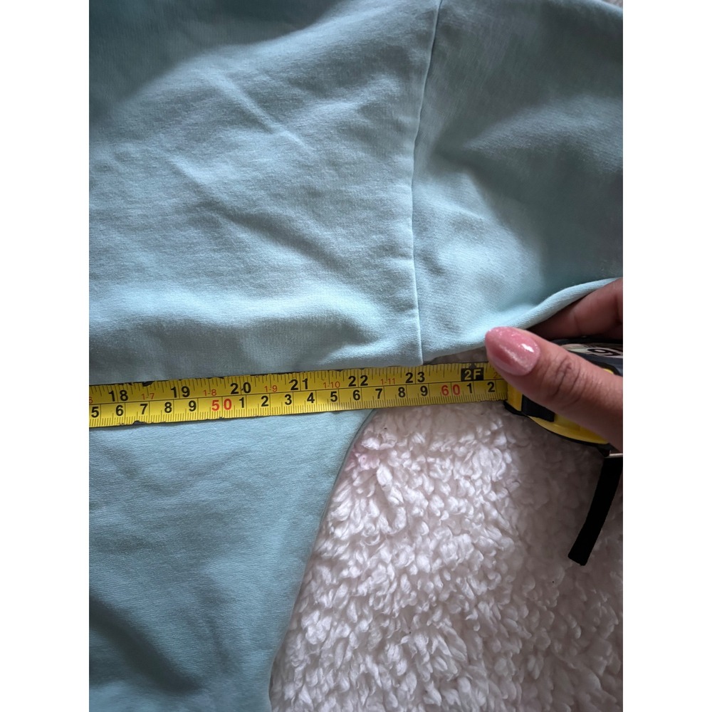 SweetHoney Women's Quarter Zip Cropped Sweatshirt Active Wear Seafoam‎ Size S - Picture 7 of 8
